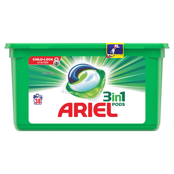 ariel wash pods